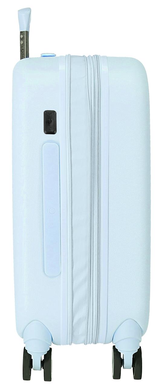 9628621 TROLLEY ABS 55CM. C/exp. 4r. ENSO Annie turquoise