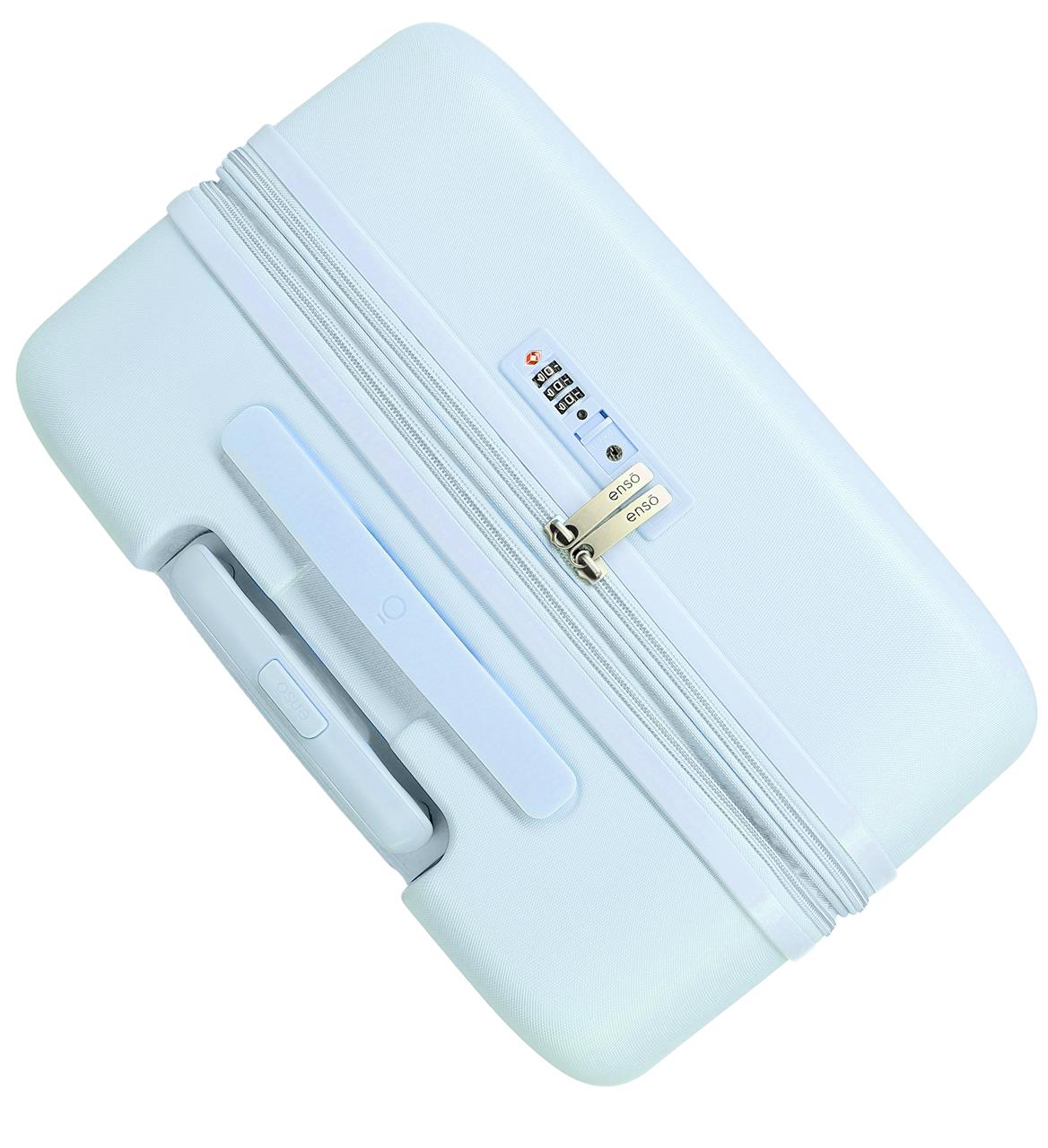 9629221 TROLLEY ABS 70cm. C/exp. 4r. ENSO Annie turquoise