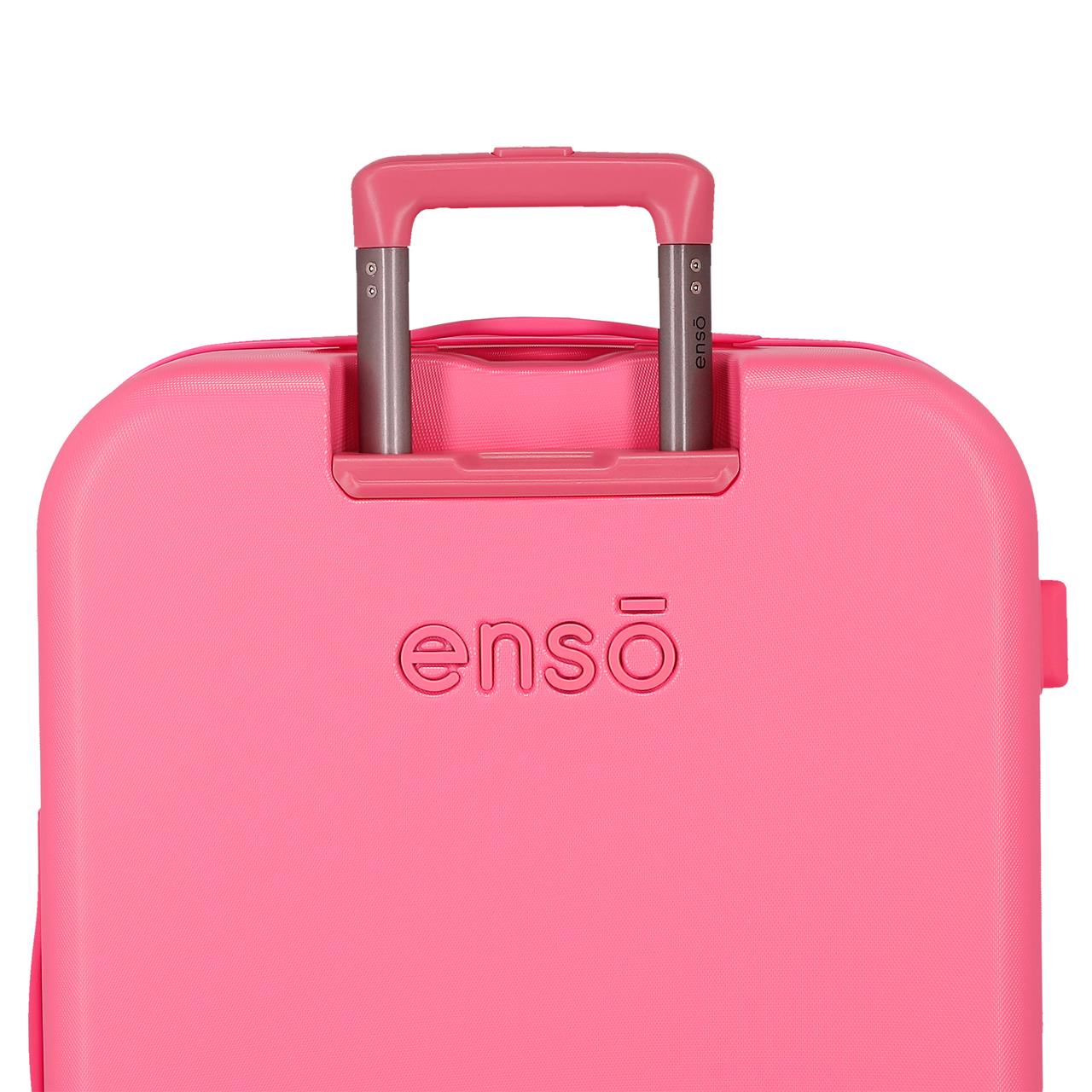 9629225 TROLLEY ABS 70cm. C/exp. 4r. ENSO Annie Fuchsia