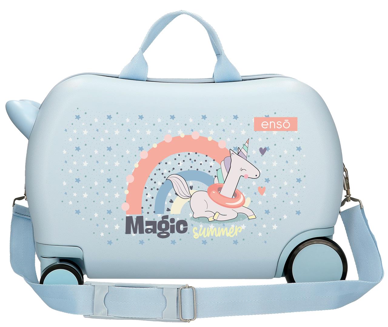 9631024 LOWER SUITCASEABS 4R.(2 MULTI.) 45CM. ENSO MAGIC SUMMER