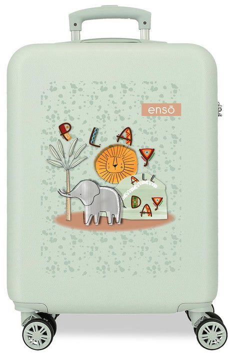 9671722 TROLLEY ABS 55CM. 4R. ENSO PLAY ALL DAY MENTHE