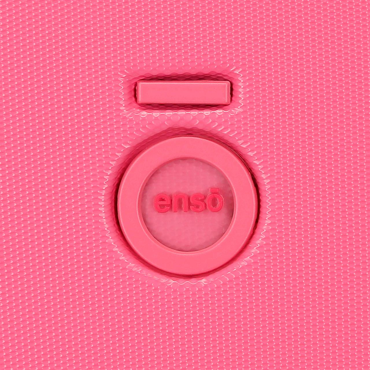 9988621 TROLLEY ABS 55CM.C/EXP.4R. ENSO INTO THE WILD FUCHSIA