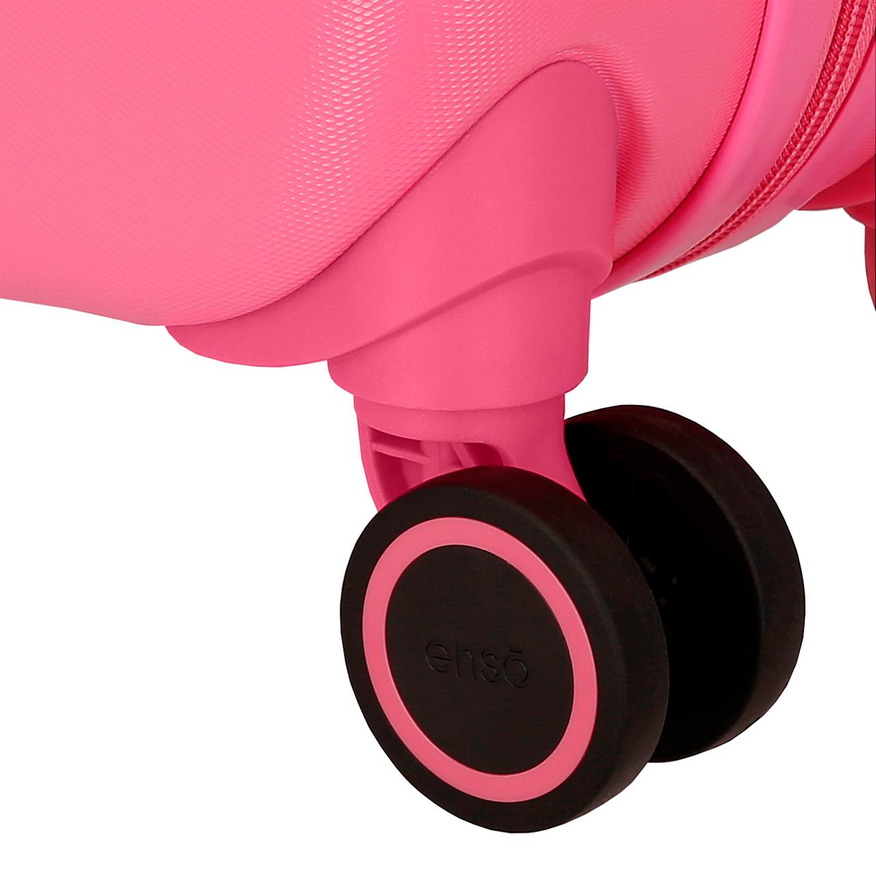 9989121 TROLLEY ABS 55CM.4R. ENSO DANS LE FUCHSIA SAUVAGE