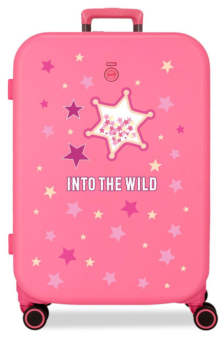 9989221 TROLLEY ABS 70CM.4R. ENSO IN DIE WILDE FUCHSIE