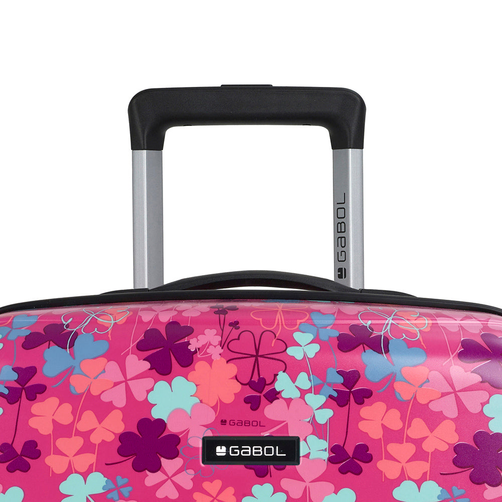 GABOL SET OF 2 CLOVER CABIN AND MEDIUM SUITCASES