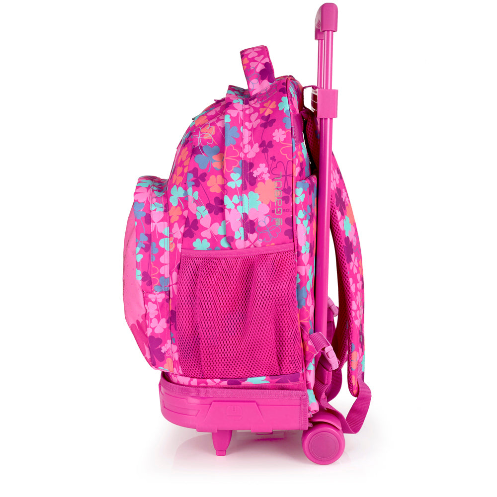 Zaino con ruote rimovibili trifoglio
