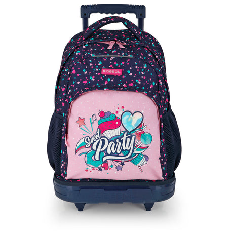 Zaino con le ruote staccabili festa
