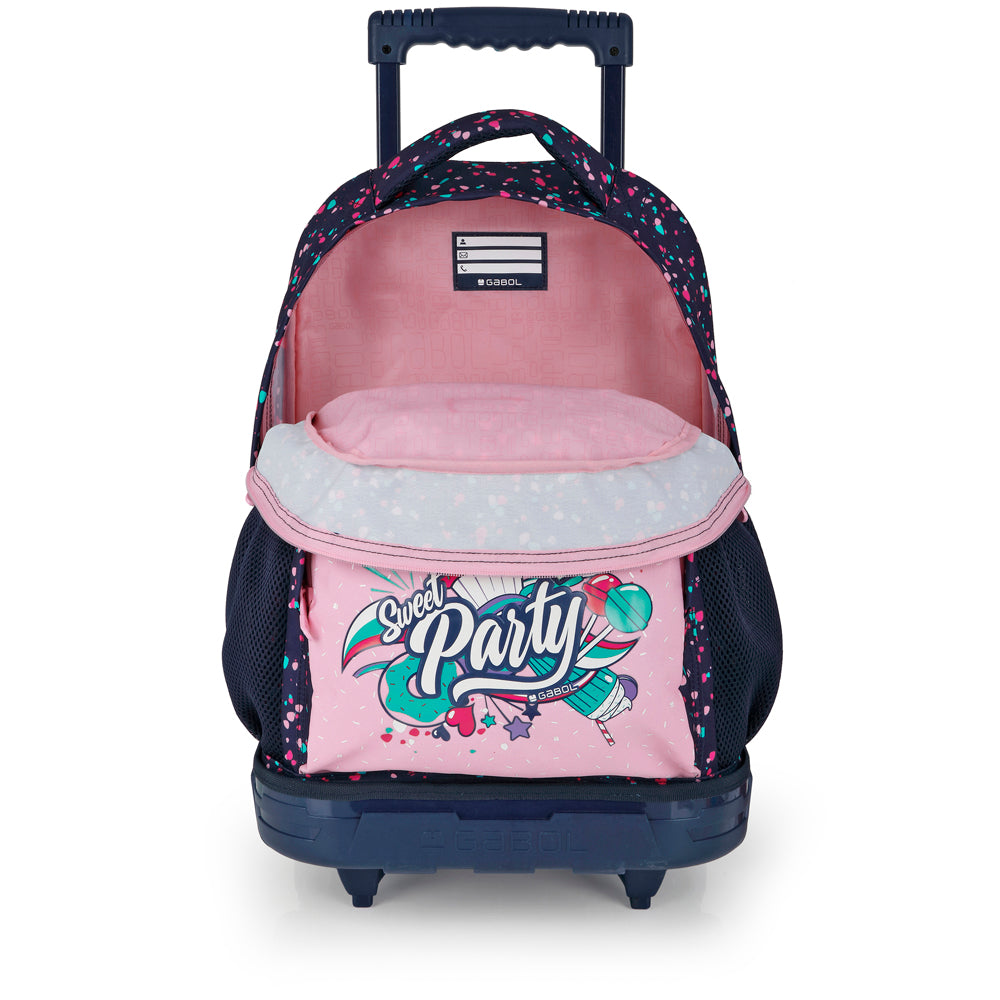 Zaino con le ruote staccabili festa