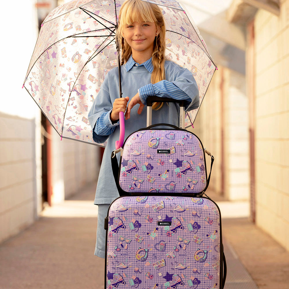 GABOL JEU DE Valise cabine et NECESER DRÔLE