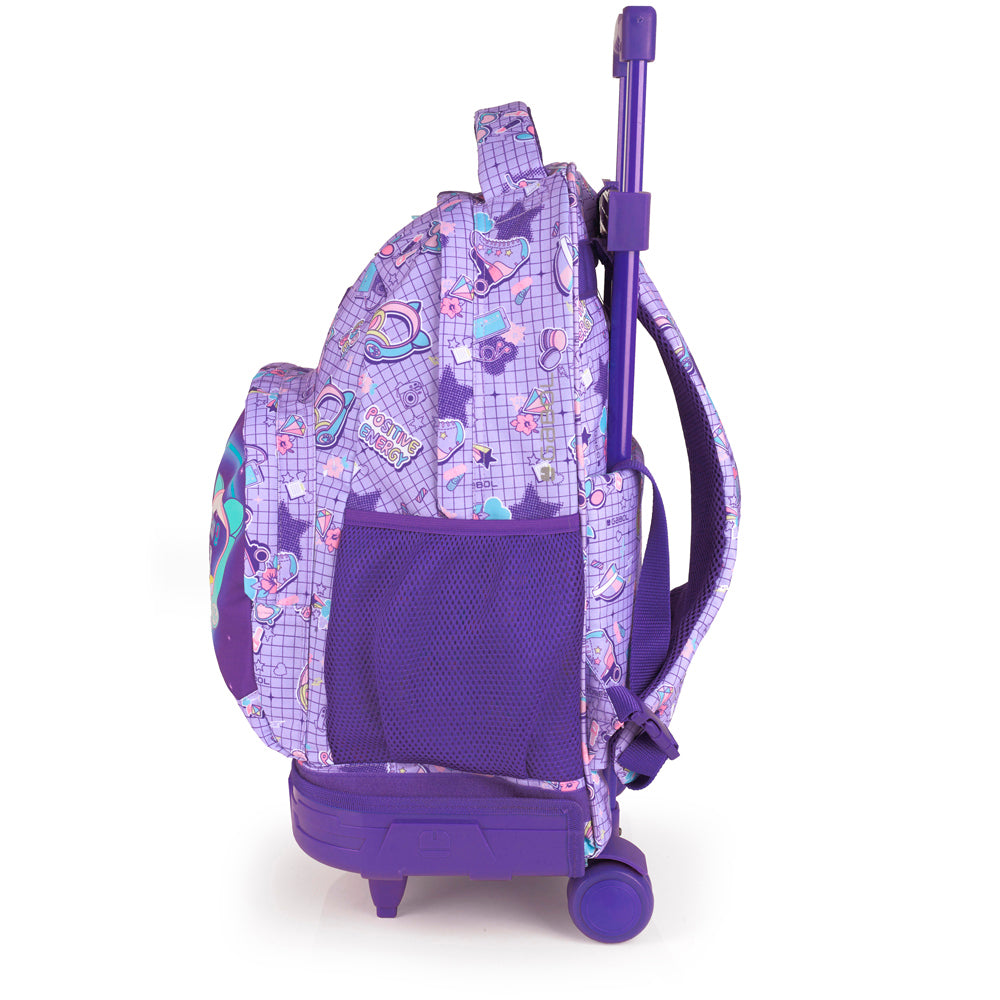 Sac à dos avec des roues amovibles drôles