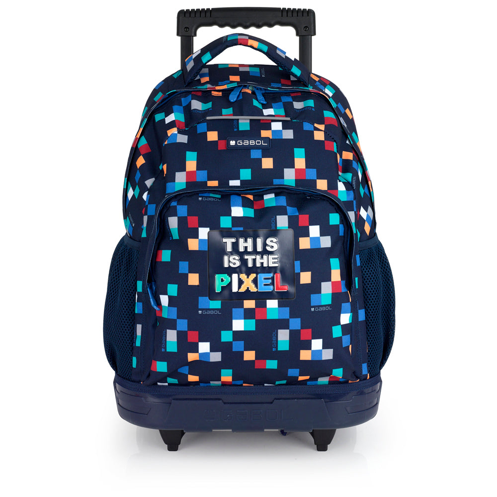 GABOL MOCHILA ESCOLAR CON RUEDAS CUBIK