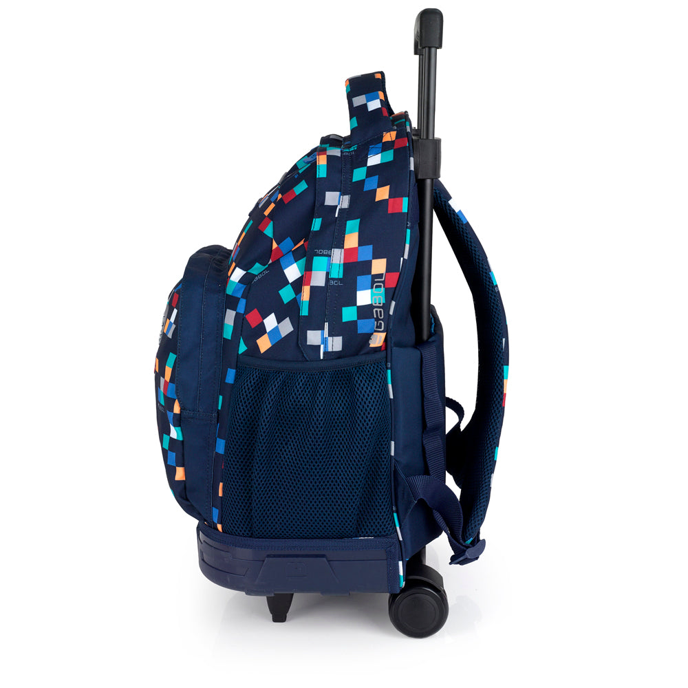 GABOL MOCHILA ESCOLAR CON RUEDAS CUBIK
