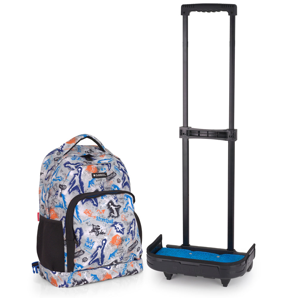 Zaino con ruote rimovibili libertà