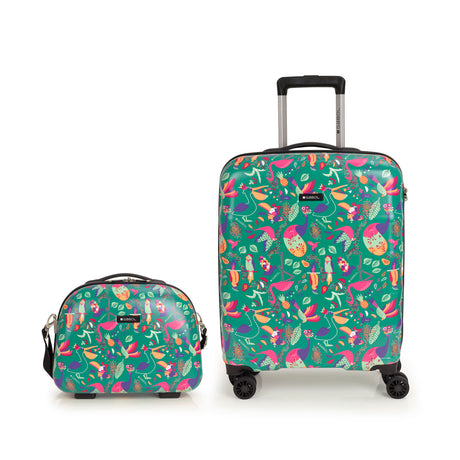 GABOL JUEGO DE MALETA DE CABINA Y NECESER VIDA