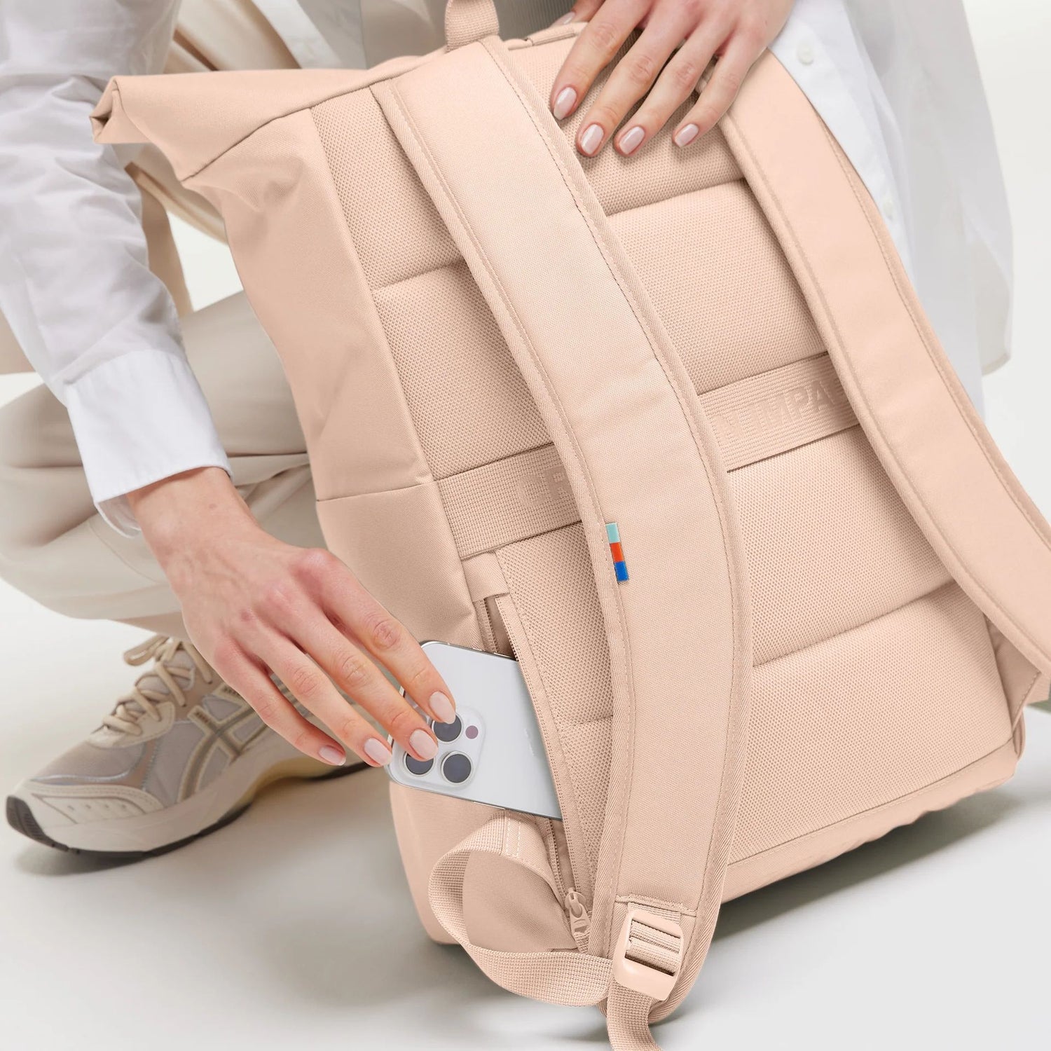 Ich habe Taschen -Rucksack ROLLTOP Einfach monochrom