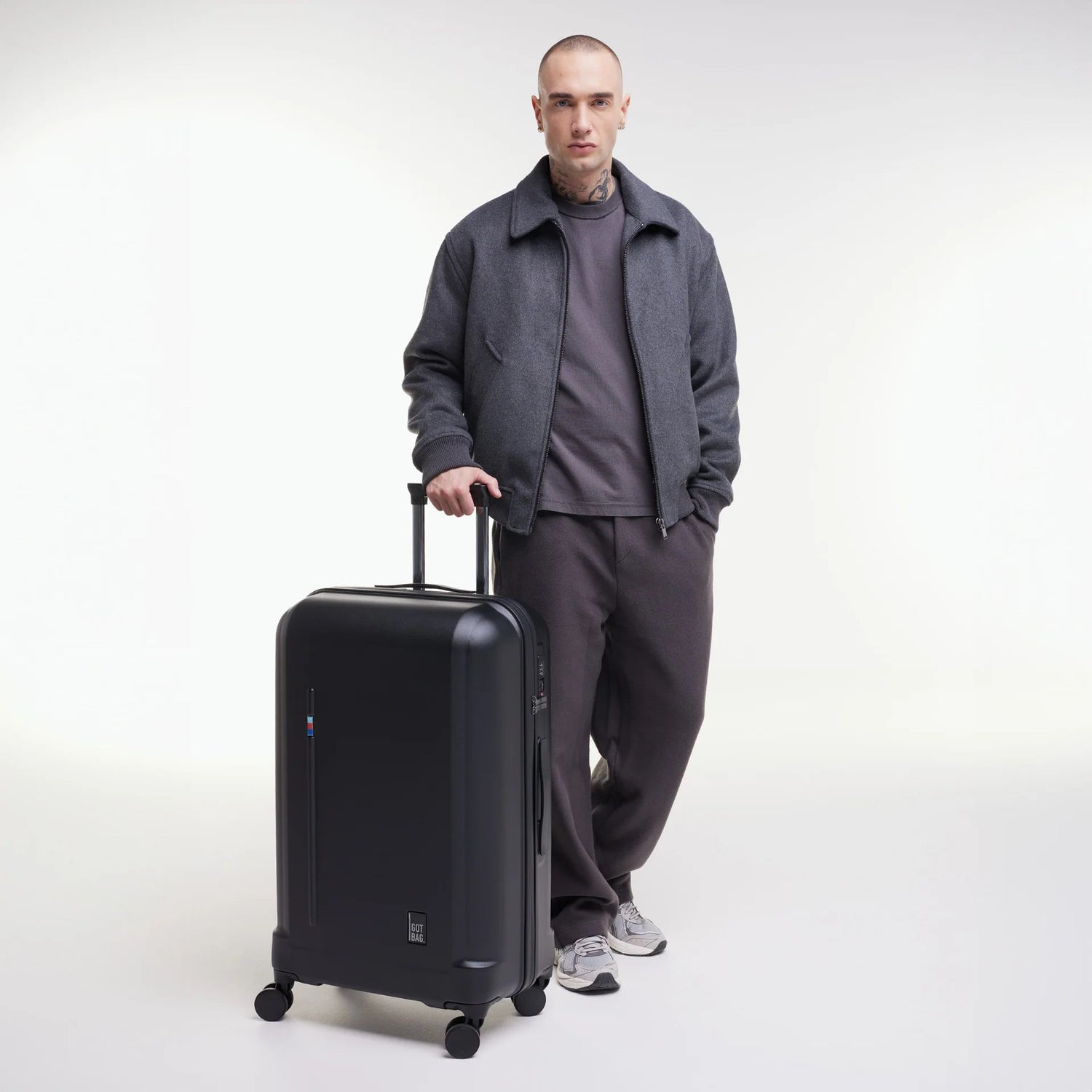 GOT BAG MALETA RE-SHELL CHECKED 78cm - MATERIAL RECICLADO