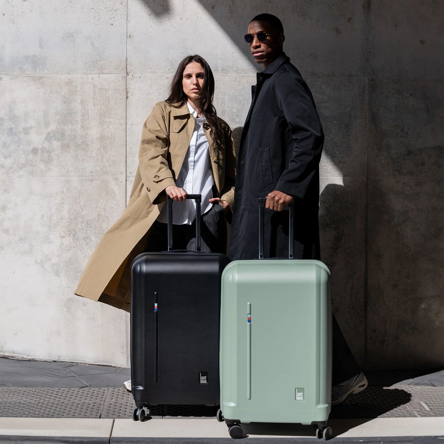 GOT BAG MALETA RE-SHELL CHECKED 78cm - MATERIAL RECICLADO