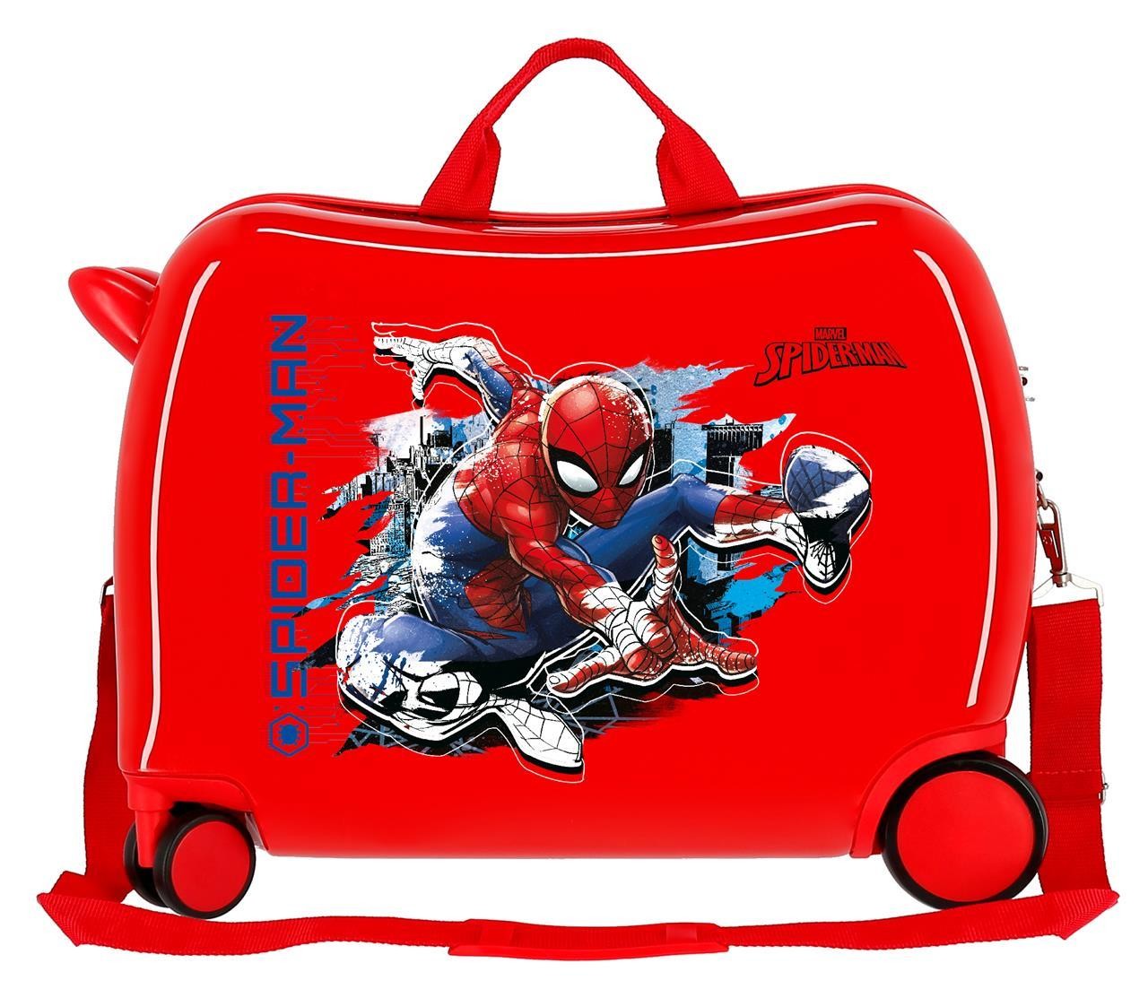2419864 MALETA INF.ABS 4R.SPIDERMAN GEO CZERWONY