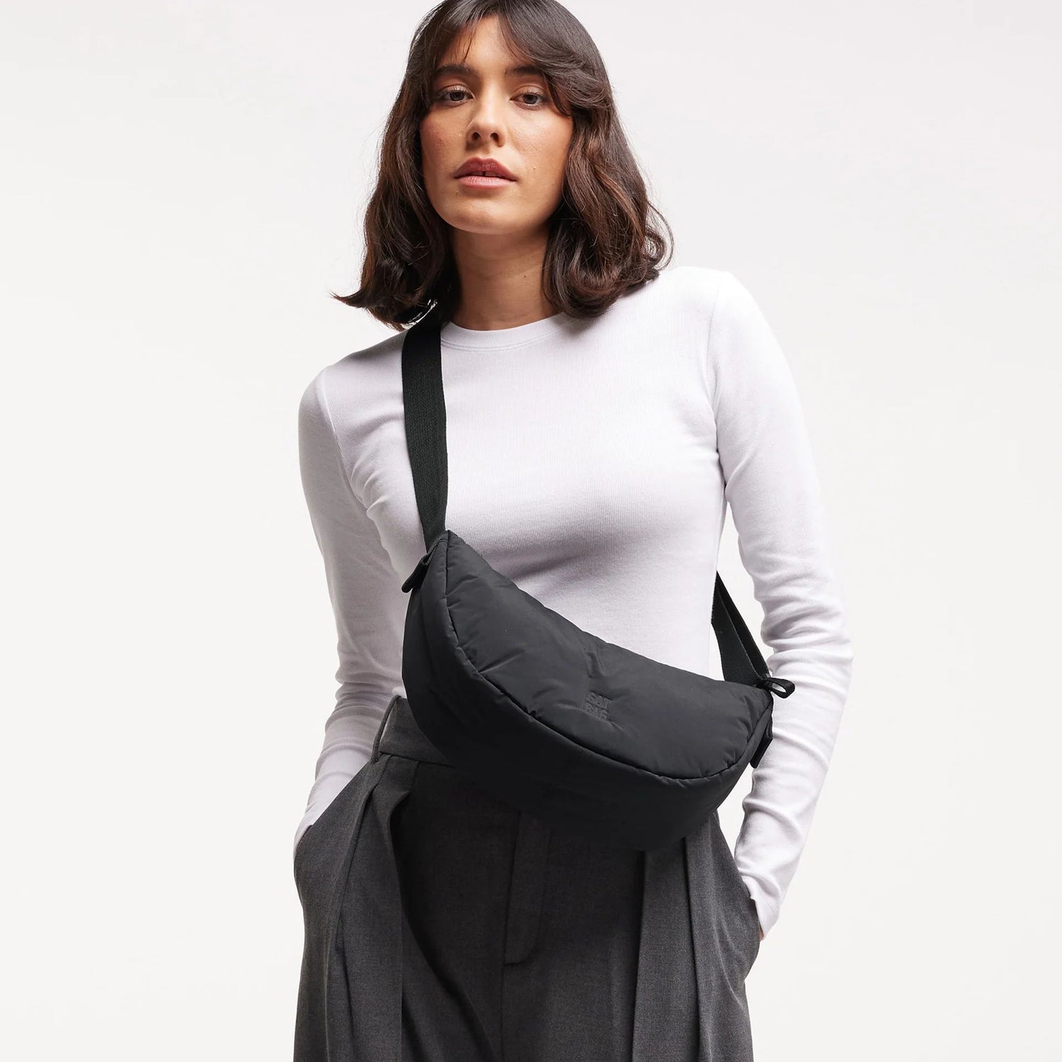 GOT BAG CLOUD MOON BAG SMALL MONOCHROME