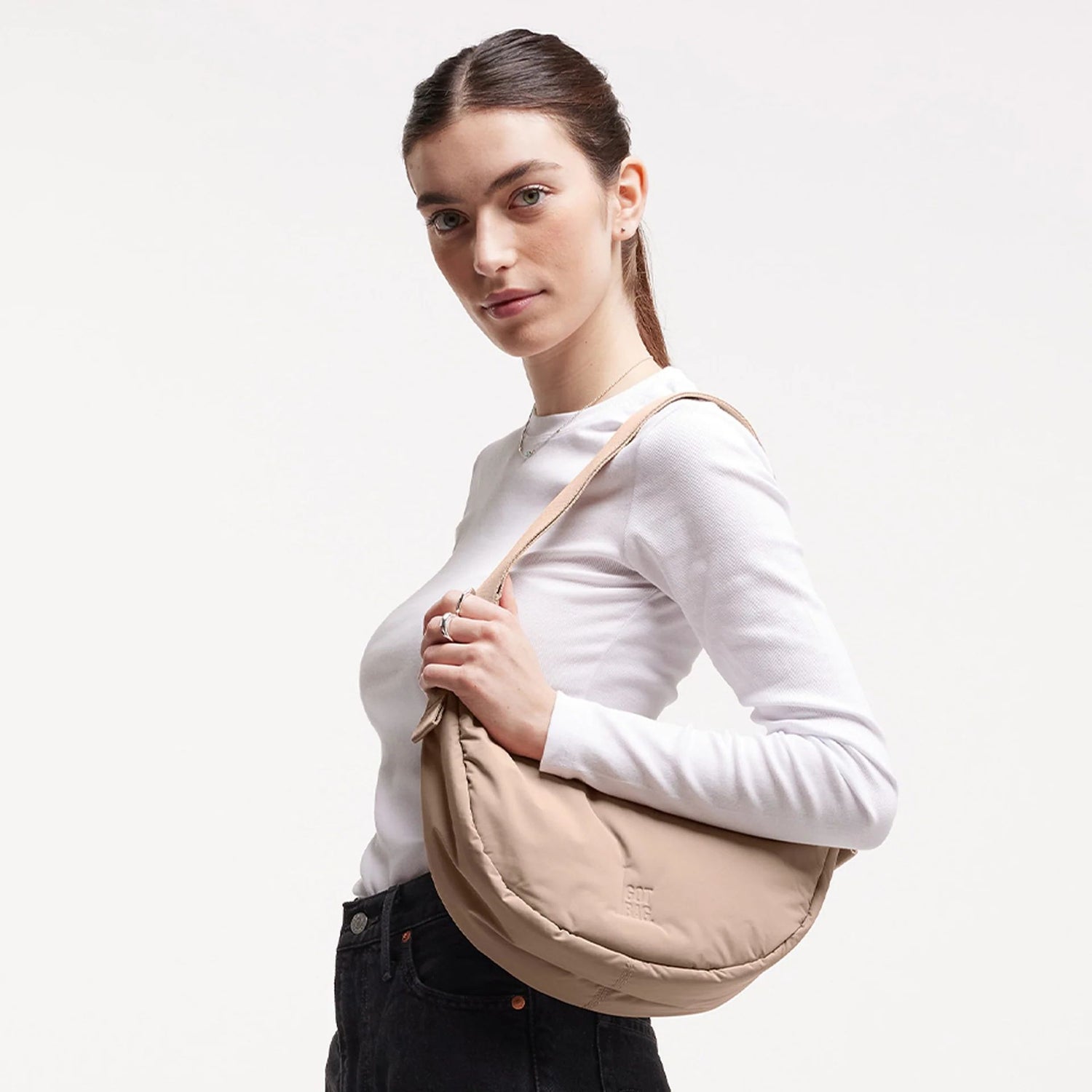 GOT BAG CLOUD MOON BAG SMALL MONOCHROME