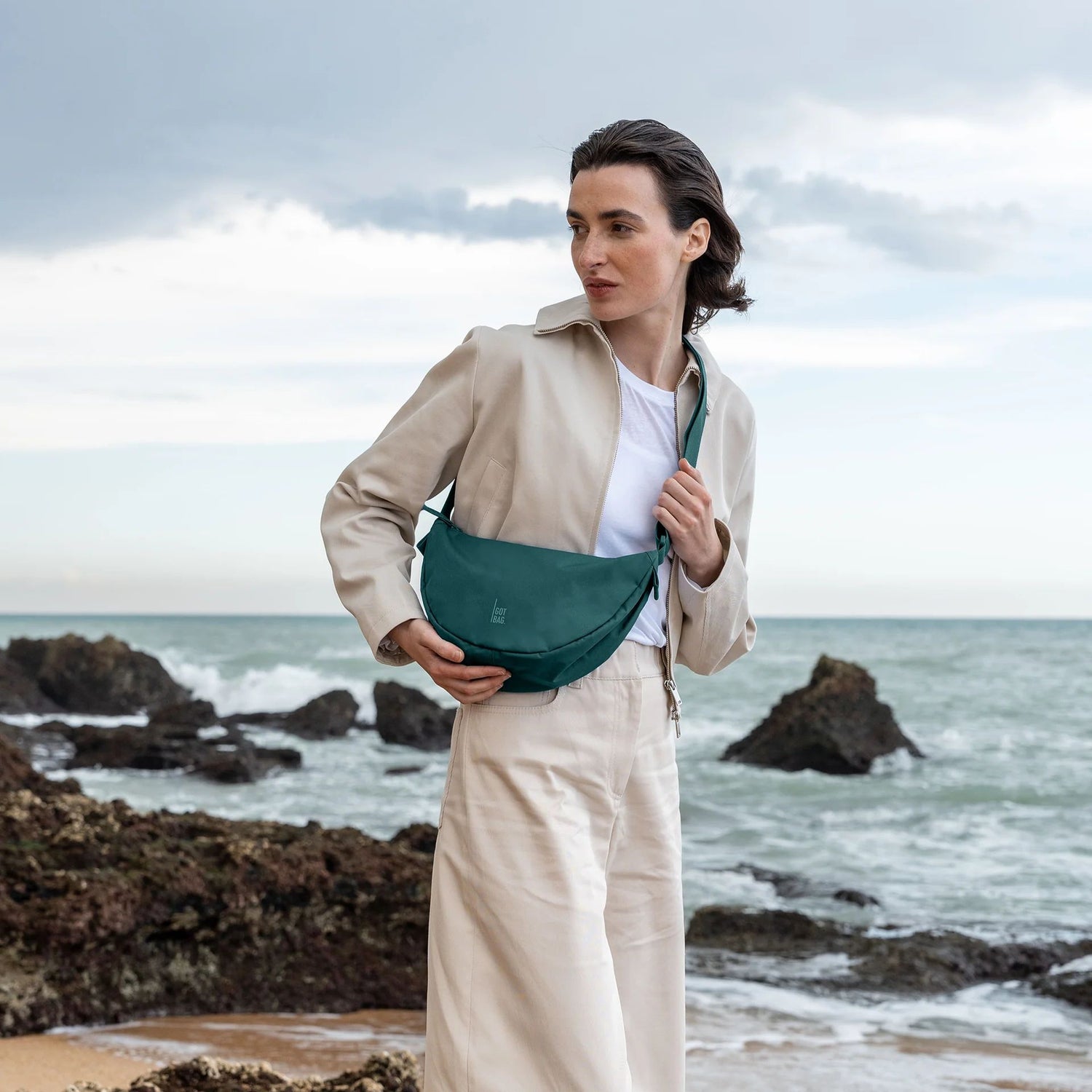 GOT BAG MOON BAG SMALL MONOCHROME