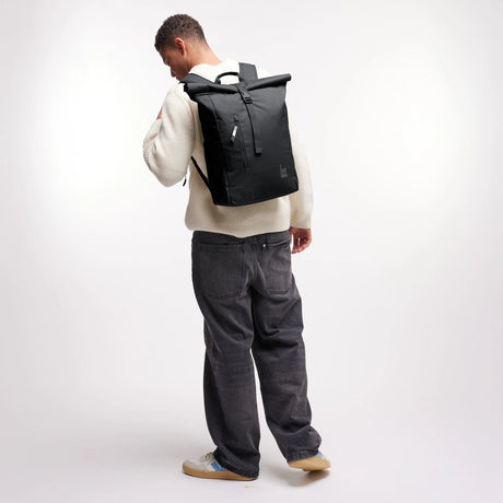 Ik heb tasrugzak ROLLTOP Eenvoudig monochroom