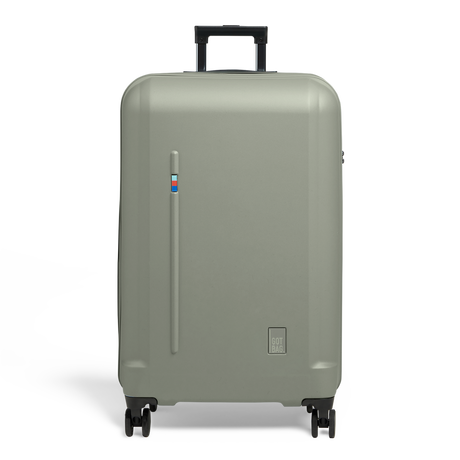 RE:SHELL CHECKED LARGE SUITCASE