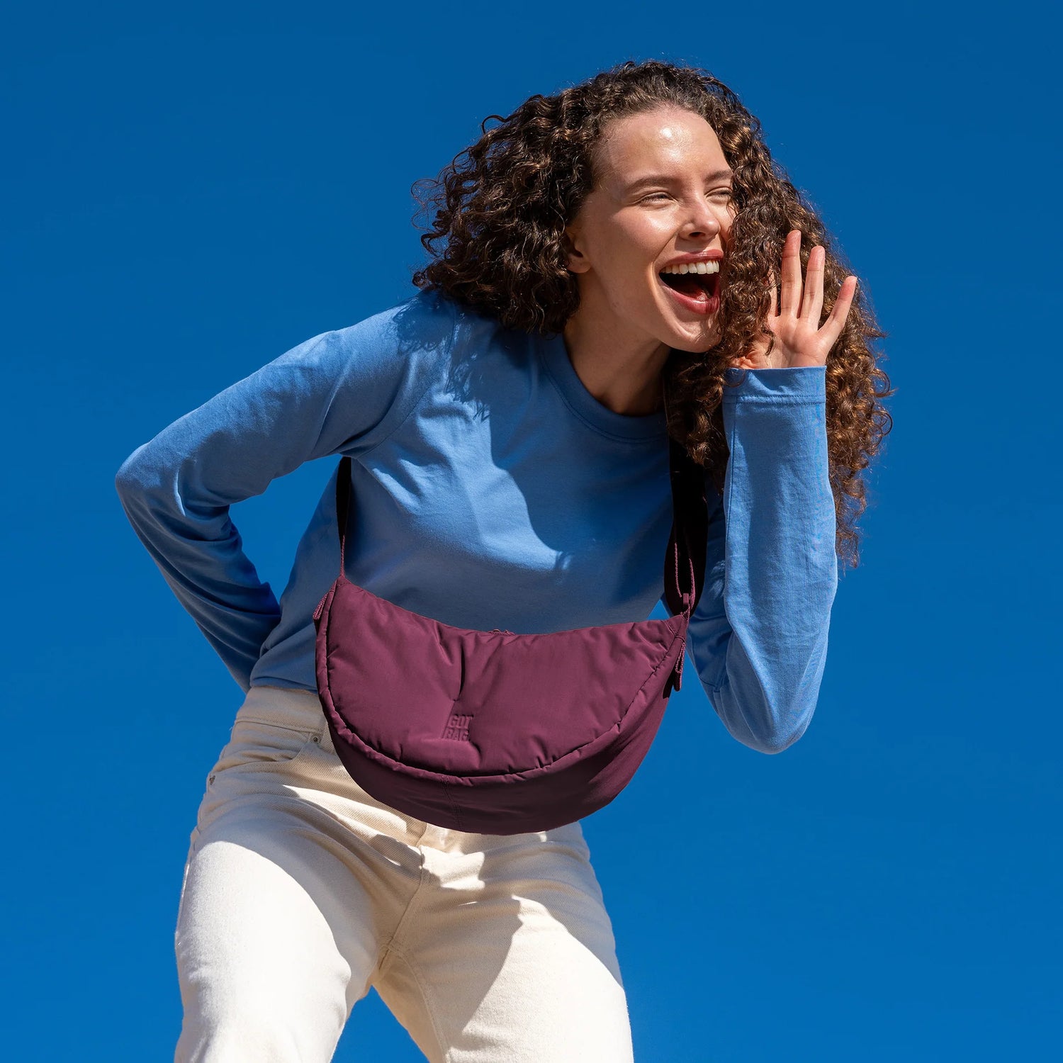 GOT BAG CLOUD MOON BAG SMALL MONOCHROME