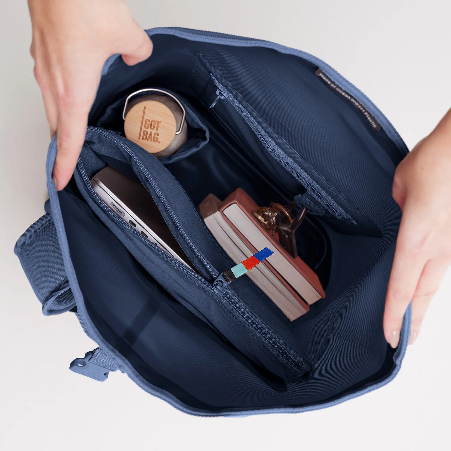 Tenho mochila de bolsa ROLLTOP 2.0