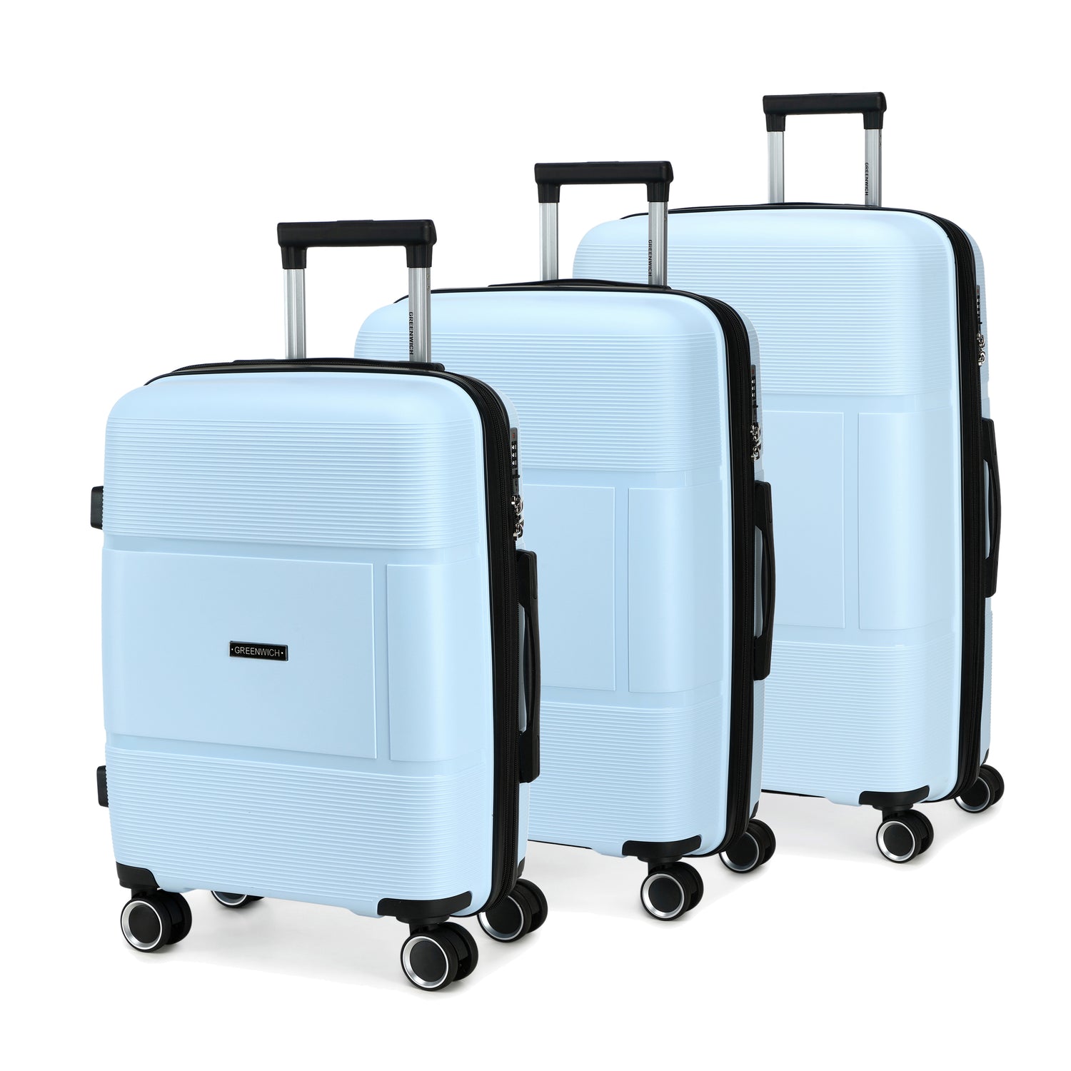 GREENWICH set de maletas expandible LUXOR