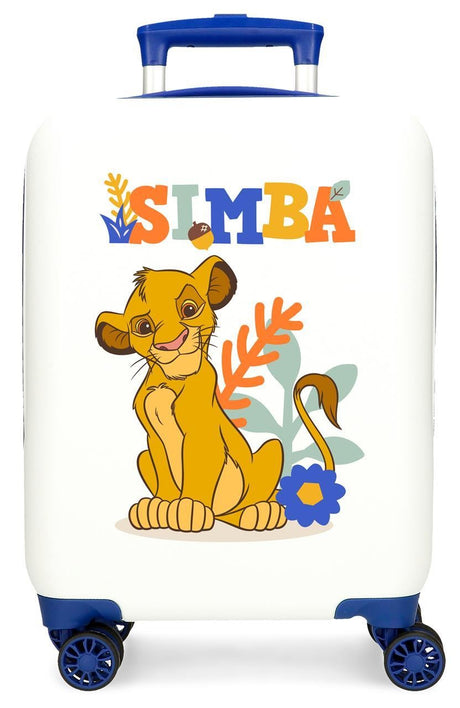 2651321 TROLLEY ABS 50 CM.4R. SIMBA COLORS WHITE