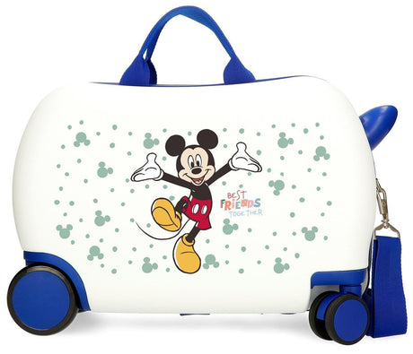 2971022 Maleta INF.ABS 4R.(2 MULTI.) 45CM. MICKEY BEST FRIEN