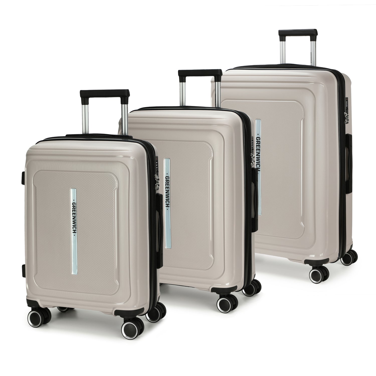 GREENWICH set von Koffern extensible SIENNA