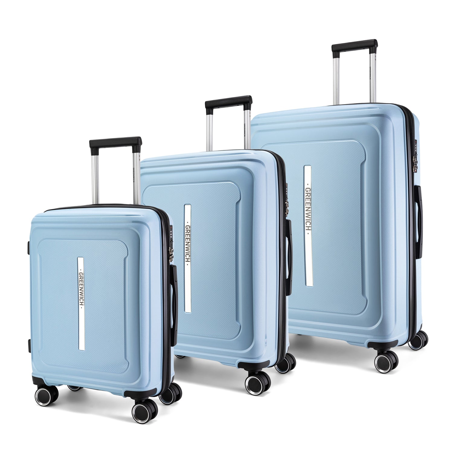 GREENWICH set van Siena -koffers