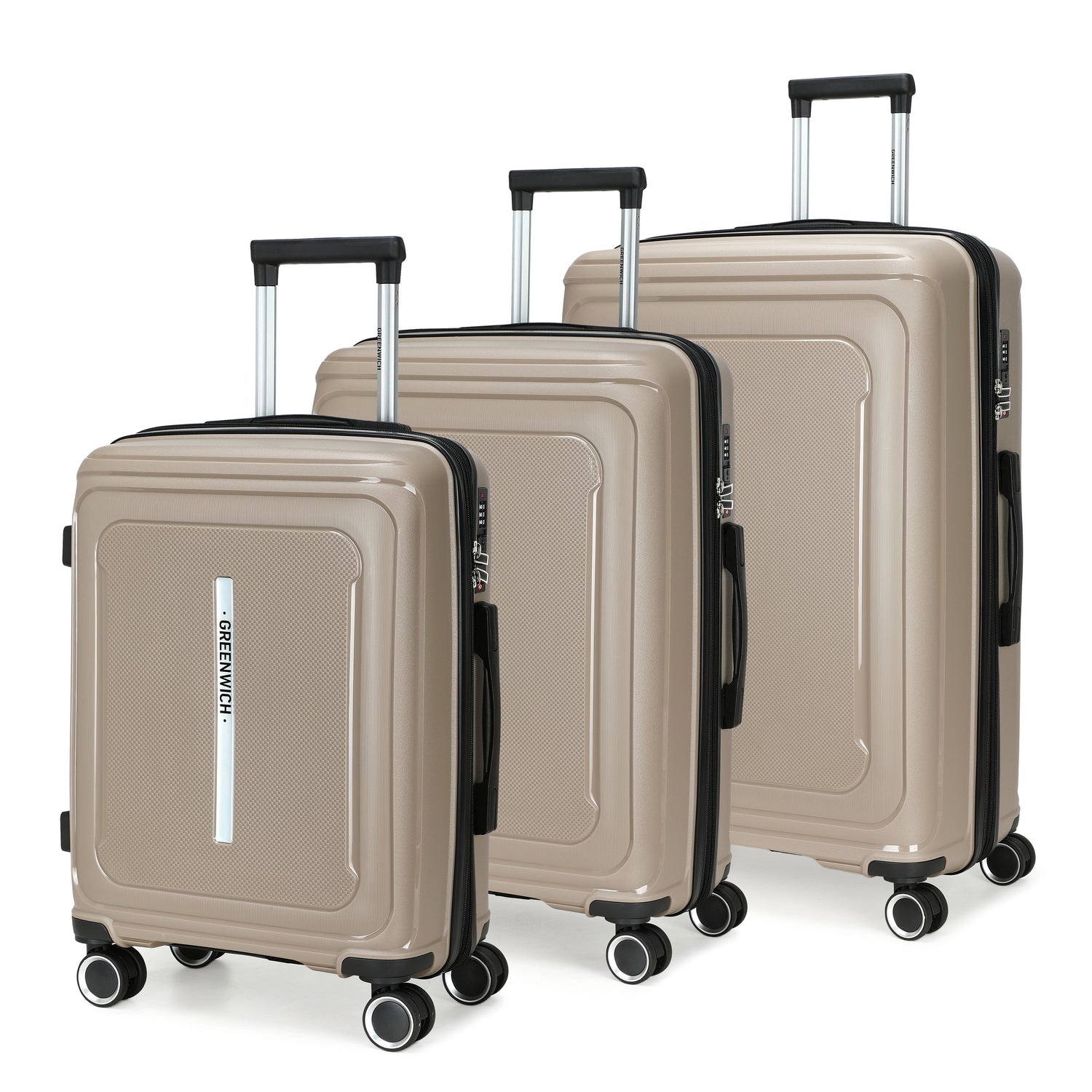 GREENWICH set van Siena -koffers