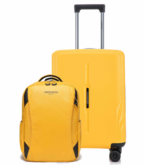 GREENWICH set Valigia da cabina BRISBANE + zaino VANCOUVER