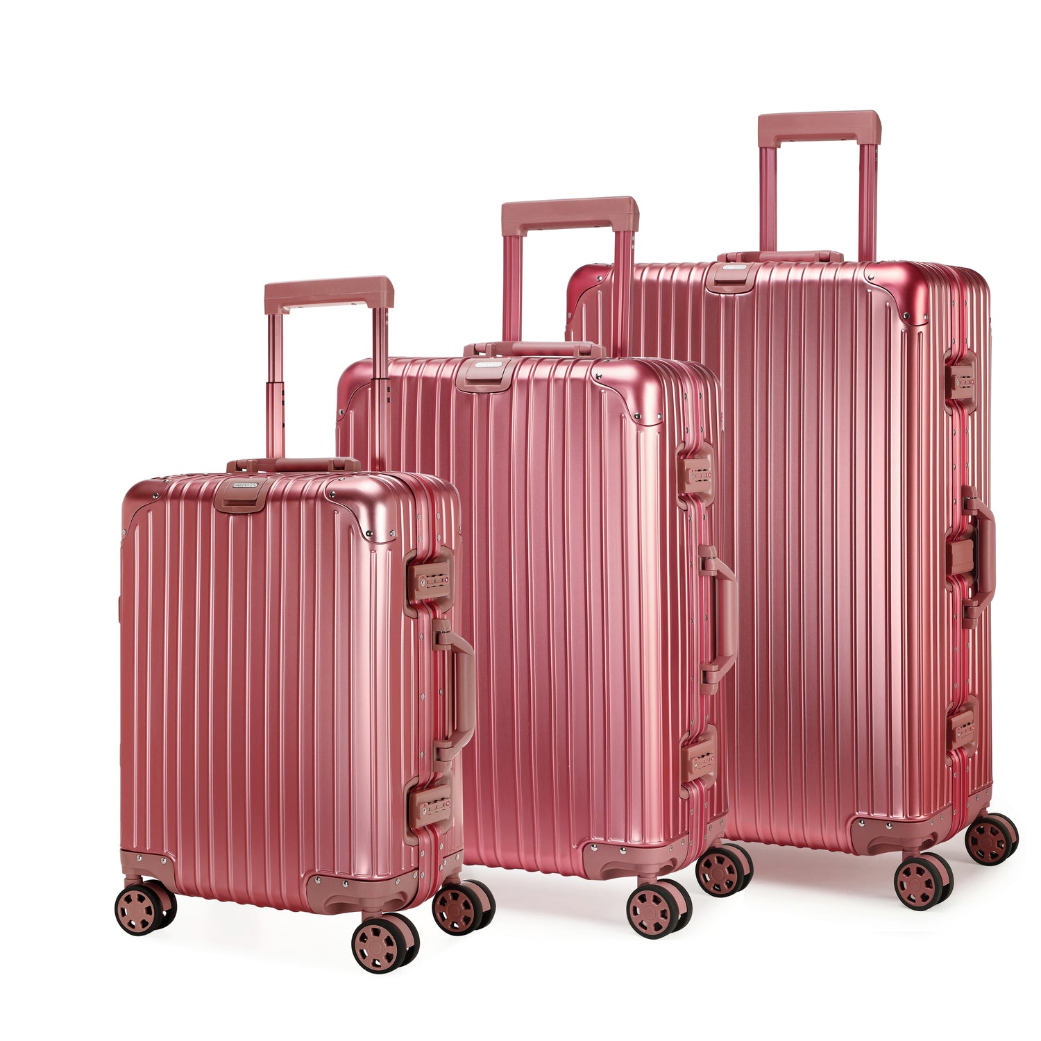 GREENWICH Set de Maletas 100% ALUMINIO Paris