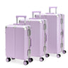 GREENWICH Set of ALUMINUM Suitcases FRAME 55cm/69cm/78cm DOHA