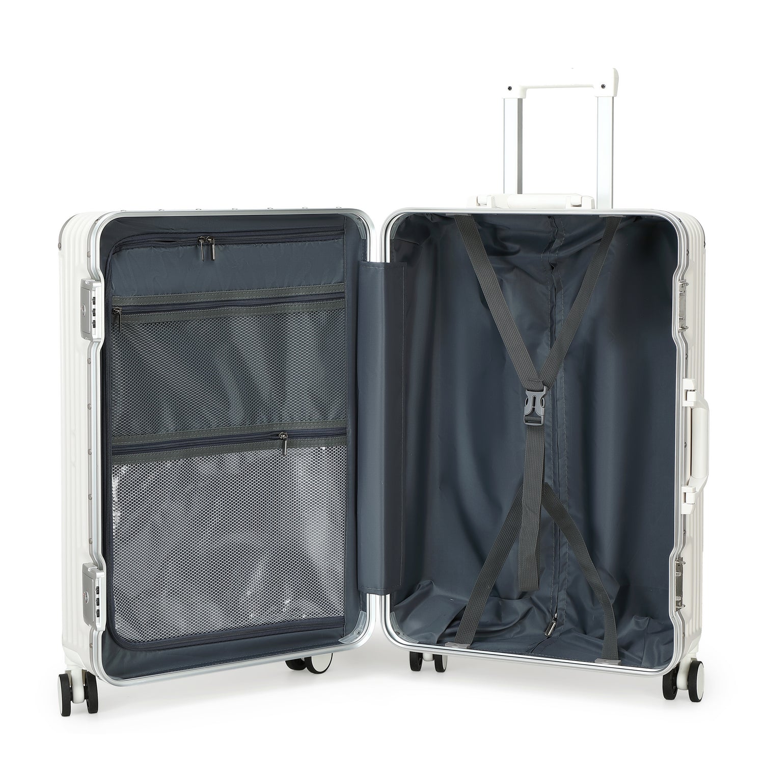 GREENWICH Set de Maletas ALUMINIO FRAME 55cm/69cm/78cm DOHA