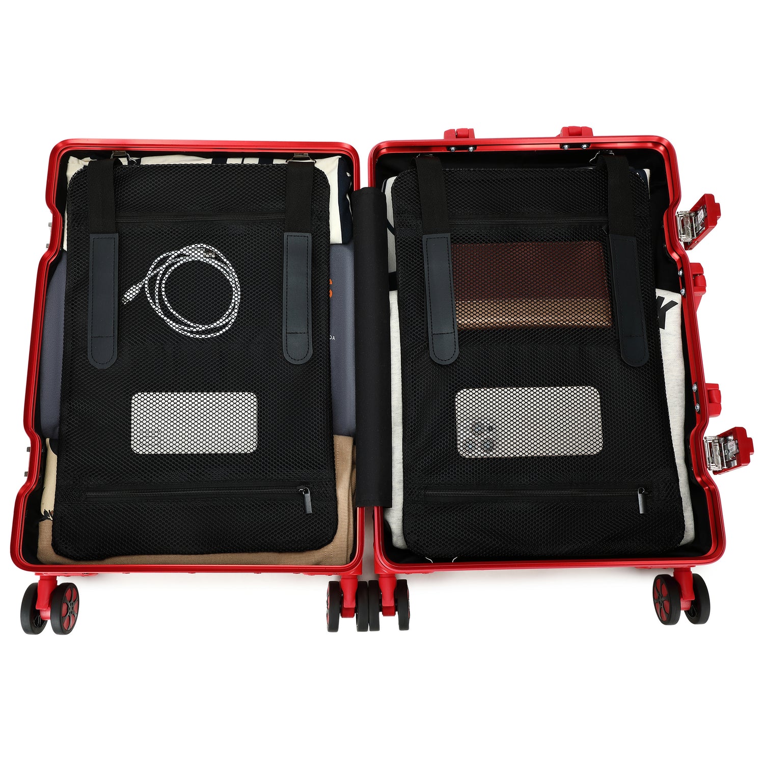 GREENWICH 100% aluminum suitcase Praga  Big 77CM