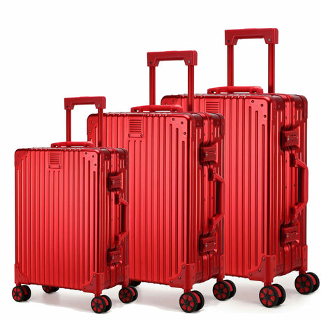 GREENWICH Set de Maletas 100% ALUMINIO Praga