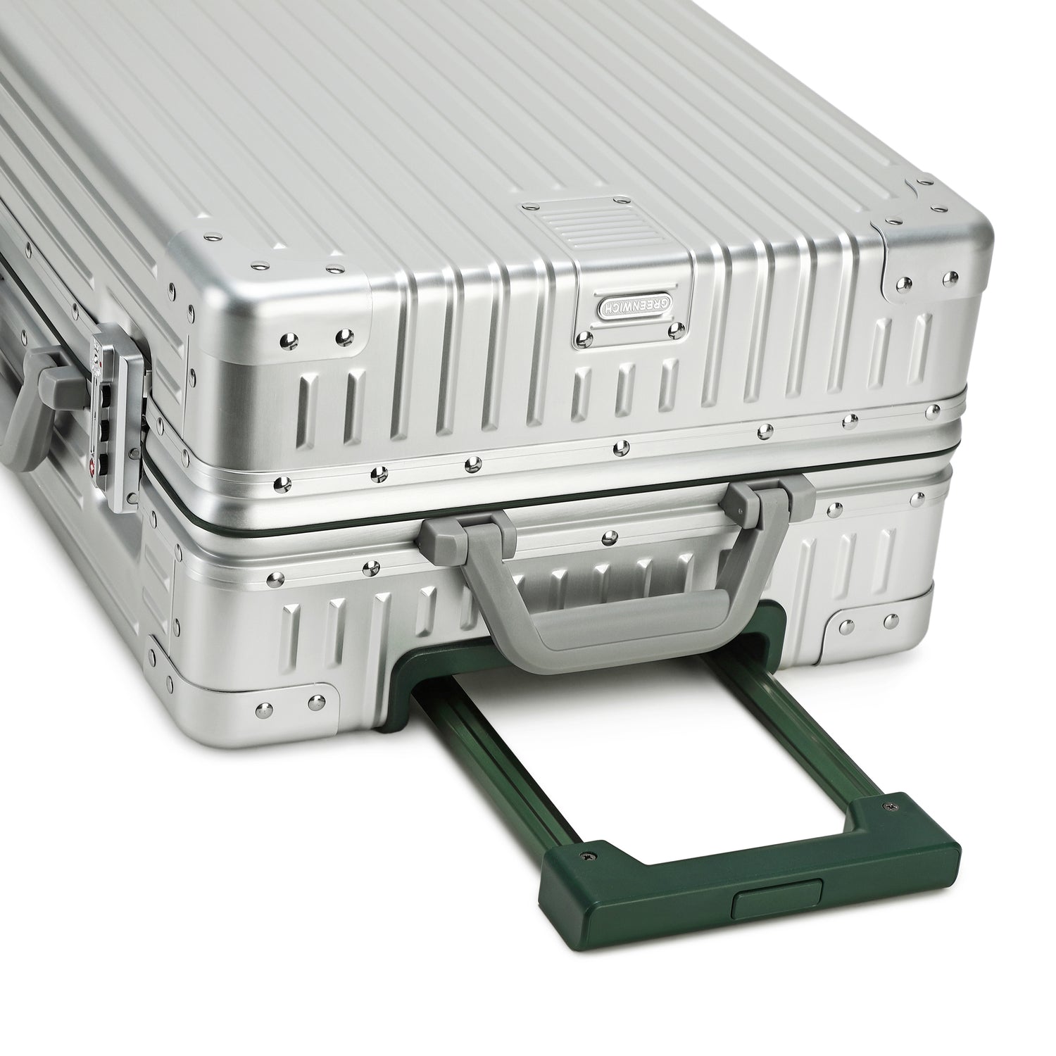 GREENWICH 100% aluminum suitcase Praga  Big 77CM