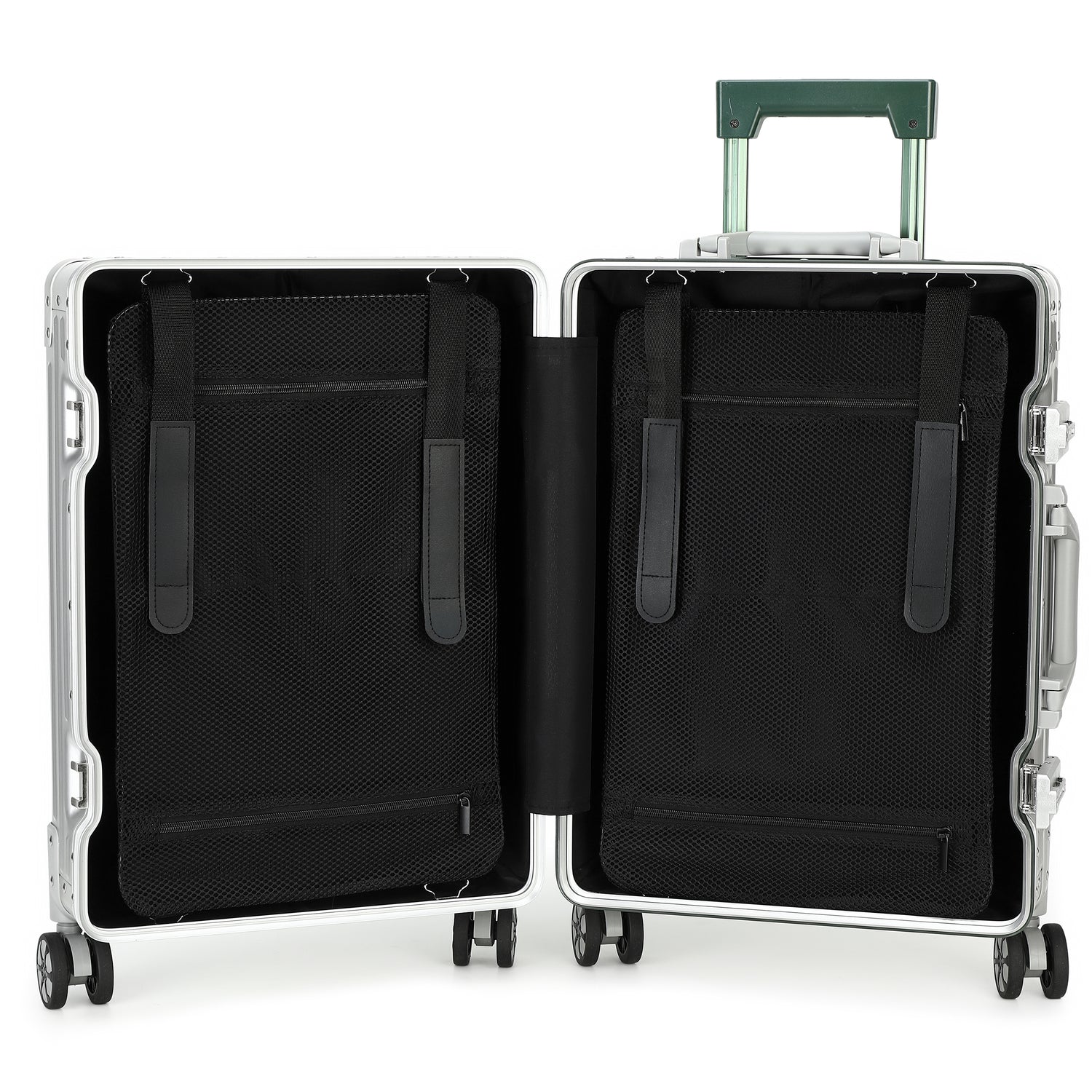 GREENWICH Maleta 100%  ALUMINIO Praga Mediana 66.5cm