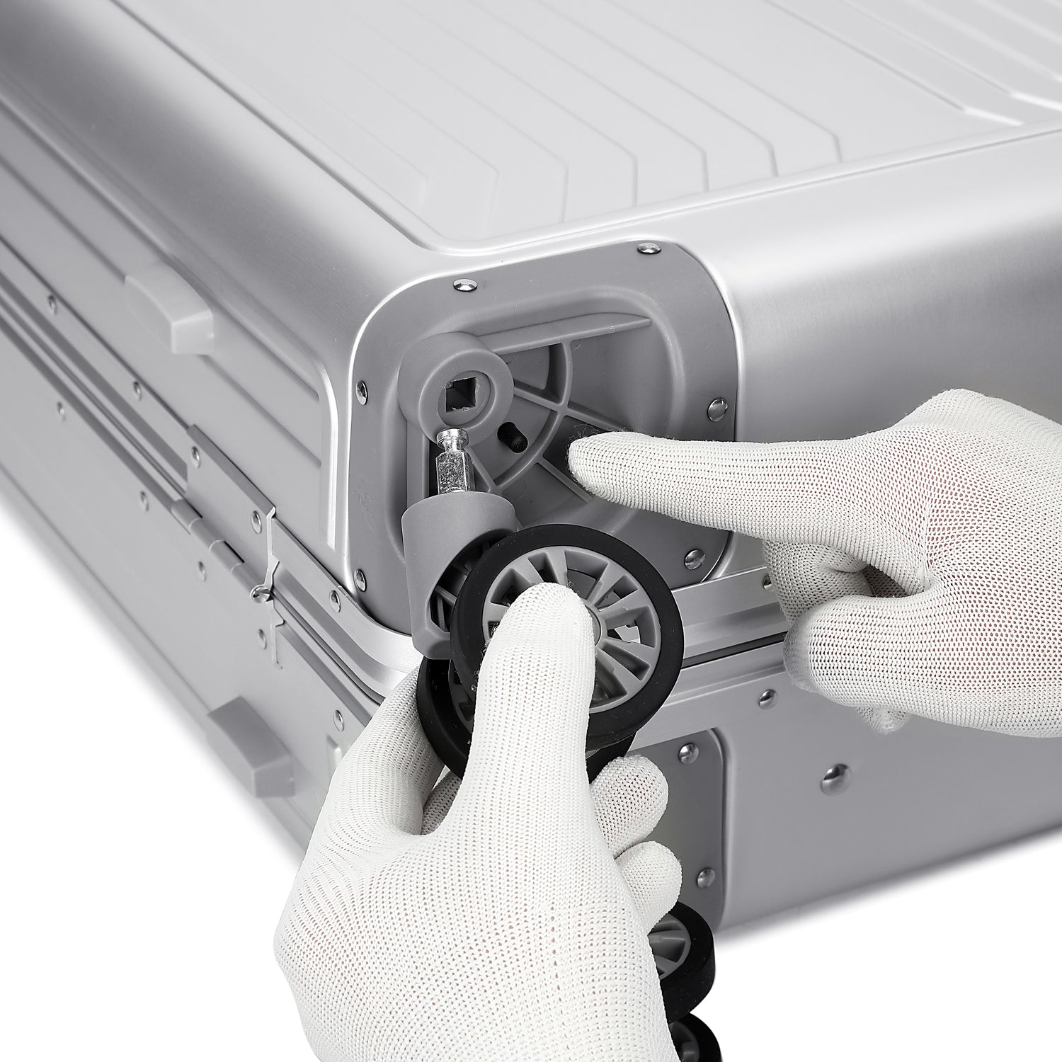 GREENWICH MALETA DE CABINA 100% ALUMINIO TURIN SILVER