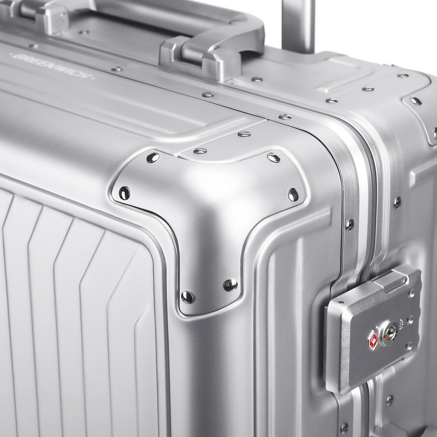 GREENWICH MALETA DE CABINA 100% ALUMINIO TURIN SILVER