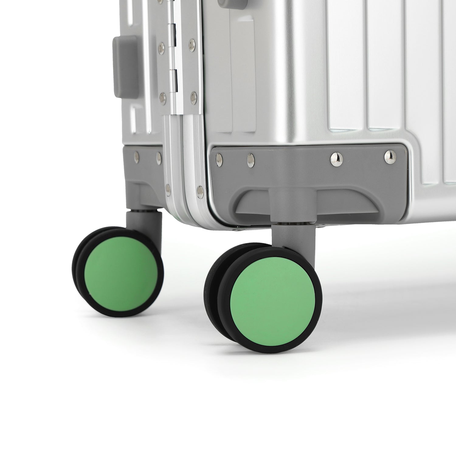 GREENWICH Maleta de cabina 100% Aluminio con ruedas desmontables NEW JERSEY