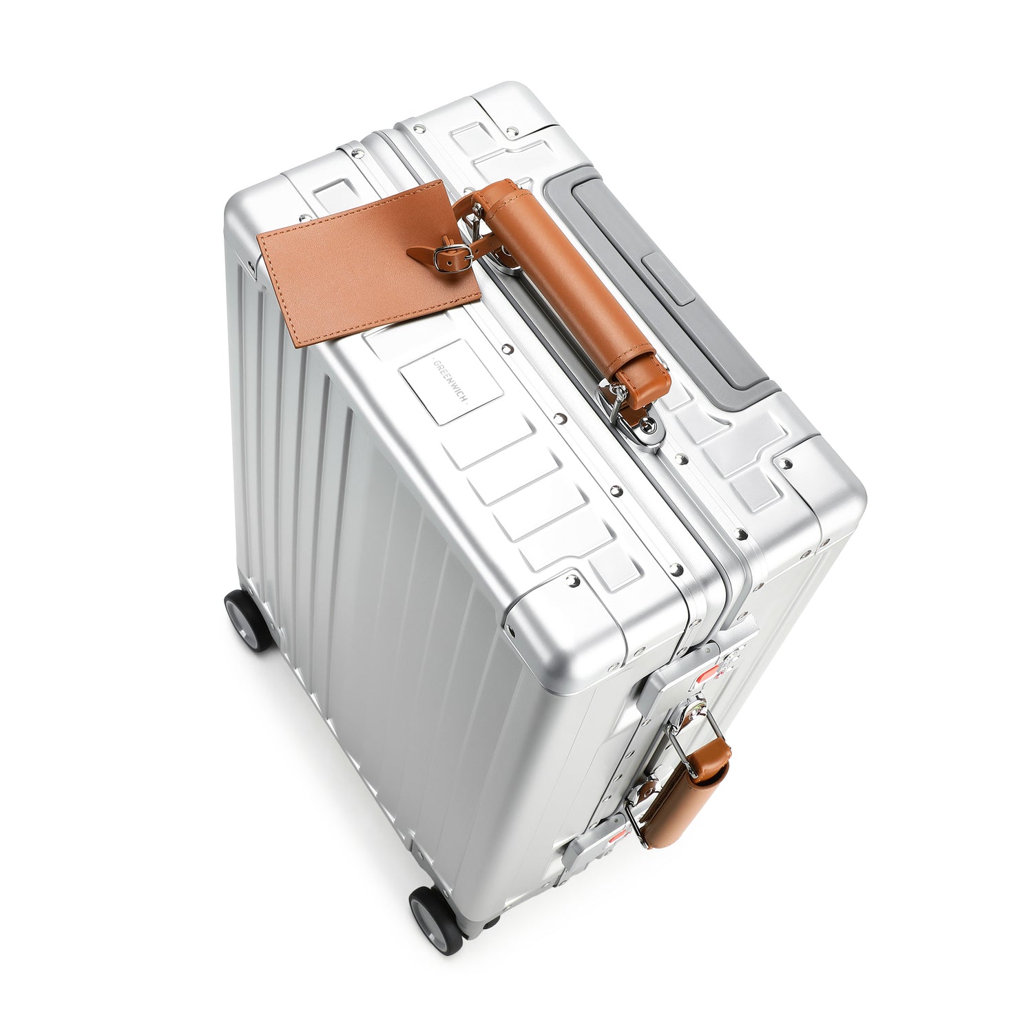 GREENWICH medium suitcase 100% Aluminum NEW YORK 2.0