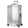 GREENWICH Large Aluminum suitcase with Vegan Leather handle NEW YORK 2.0