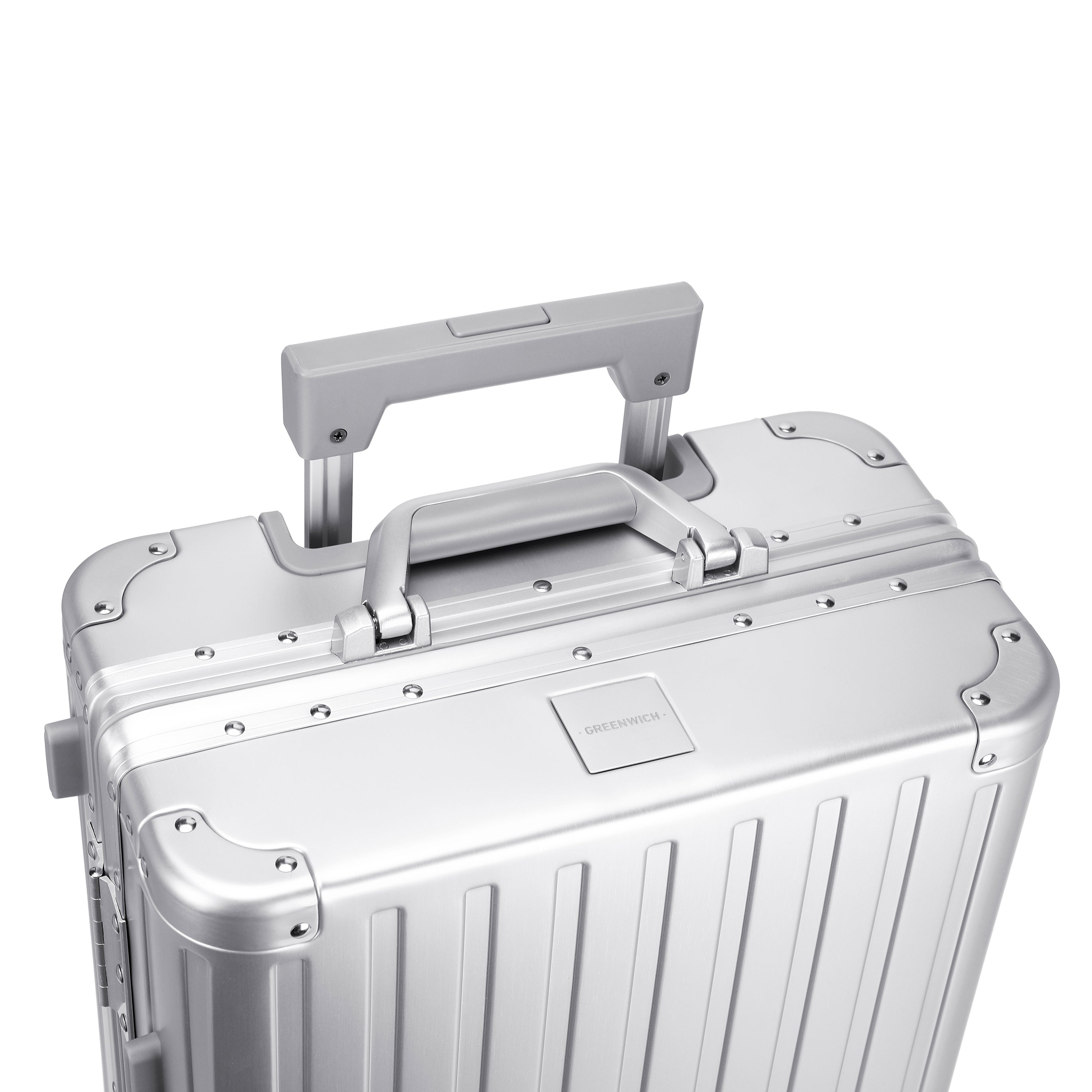 GREENWICH Maleta Mediana de Aluminio MIAMI 66cm – Maletas Greenwich