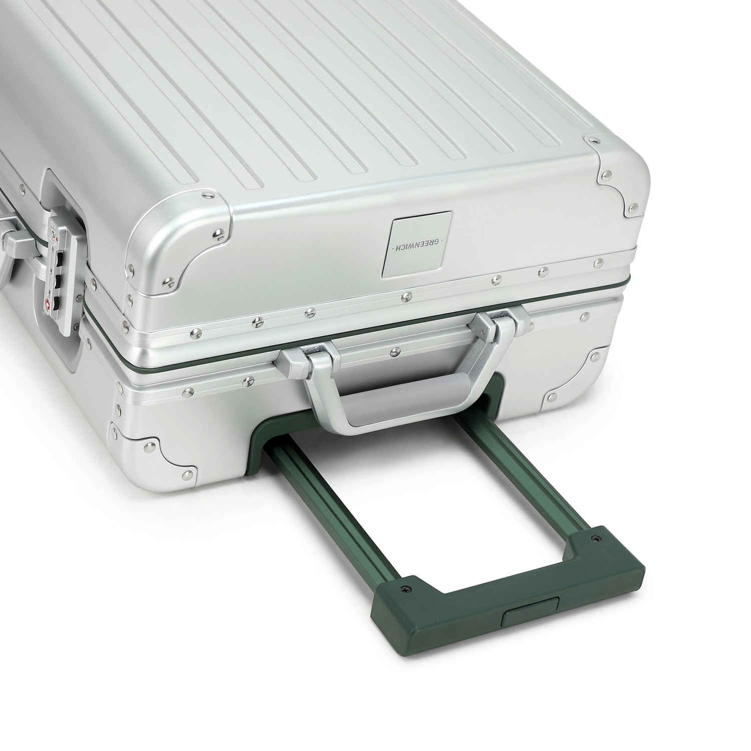 GREENWICH Maleta de cabina de Aluminio MIAMI 55cm